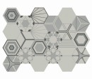 Marca Corona Paprica Mix Esagona 25x21,6 F919 płytki heksagonalne