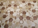 Marca Corona Terra Avorio Esagona 25x21,6 0089 płytki heksagonalne