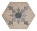 Marca Corona Terra Cardinale Esagona Versione F 25x21,6 0408 płytki heksagonalne
