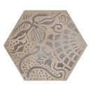 Marca Corona Terra Floreale Esagona Versione F 25x21,6 0402 płytki heksagonalne