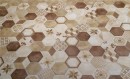 Marca Corona Terra Gigli Esagona Versione C 25x21,6 0409 płytki heksagonalne