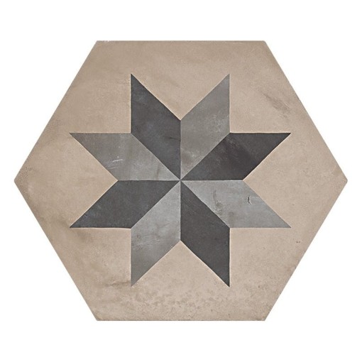 Marca Corona Terra Stella Esagona Versione F 25x21,6 0403 płytki heksagonalne