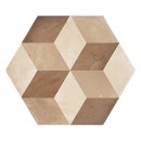 Marca Corona Terra Mix Esagona Versione C 25x21,6 0603 płytki heksagonalne