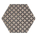 Marca Corona Terra Mix Esagona Versione F 25x21,6 0602 płytki heksagonalne