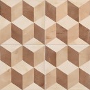 Marca Corona Terra Cubo Versione C 20x20 0369 płytki gresowe patchworkowe