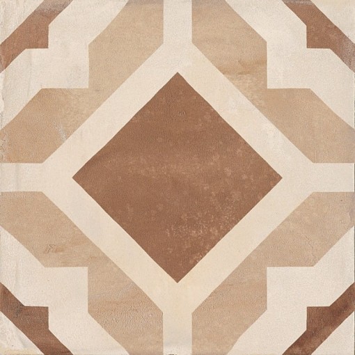 Marca Corona Terra Geometria Versione C 20x20 0383 płytki gresowe patchworkowe