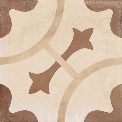 Marca Corona Terra Ornamento Versione C 20x20 0391 płytki gresowe patchworkowe