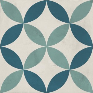 Marca Corona Terra Art Astro Oceano/Cielo  20x20 I383 płytki gresowe patchworkowe