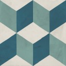 Marca Corona Terra Art Cubo Oceano/Cielo 20x20 I385 płytki gresowe patchworkowe