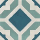 Marca Corona Terra Art Geometrico Oceano/Cielo 20x20 I382 płytki gresowe patchworkowe