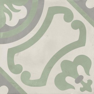 Marca Corona Terra Art Giglio Sabbia/Menta 20x20 I393 płytki gresowe patchworkowe