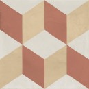 Marca Corona Terra Art Cubo Tramonto/Crema 20x20 I399 płytki gresowe patchworkowe