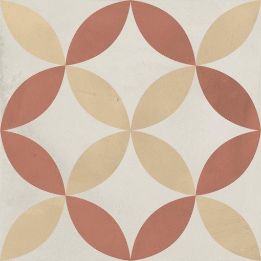 Marca Corona Terra Art Mix Tramonto/Crema 20x20 I401 płytki gresowe patchworkowe
