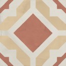Marca Corona Terra Art Mix Tramonto/Crema 20x20 I401 płytki gresowe patchworkowe