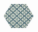 Marca Corona Terra Art Mix Oceano/Cielo Esagona 25x21,6 I415 płytki heksagonalne