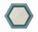 Marca Corona Terra Art Mix Oceano/Cielo Esagona 25x21,6 I415 płytki heksagonalne