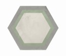 Marca Corona Terra Art Mix Sabbia/Menta Esagona 25x21,6 I422 płytki heksagonalne