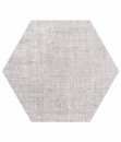 Marca Corona Textile Silver Esagona 25x21,6 D567 płytki heksagonalne