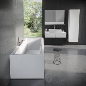 Ravak Formy 01 Slim C691300000 wanna do zabudowy 170x75 biała