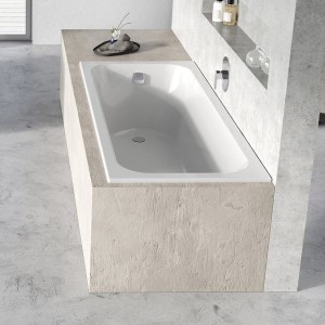 Ravak Chrome Slim C731300000 wanna do zabudowy 160x70 biała