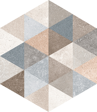 Vives Hexágono Fingal 23x26,6 płytki heksagonalne patchwork