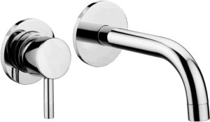 Paffoni Stick SK007CR70 chromowana bateria umywalkowa podtynkowa jednouchwytowa