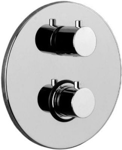 Paffoni Stick LIQ013CR chromowana bateria podtynkowa termostatyczna 1-drożna 