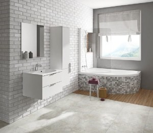 Ravak Rosa II CK21000000 wanna narożna do zabudowy 150x105 lewa biała