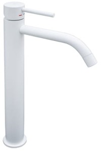 Paffoni Light LIG081BO bateria umywalkowa wysoka stojąca jednouchwytowa biała