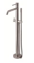 Paffoni Light LIG032ST bateria wannowa wolnostojąca stal szczotkowana