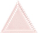 APE/Carmen Hamptons Foster Pink Crackled 11x13 płytki ścienne trójkątne