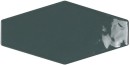 APE/Carmen Harlequin Dark Green 10x20 płytki ścienne sześciokątne