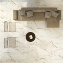 Settecento Lichen Patagonia Lappato 60x120 płytki gresowe imitujące marmur