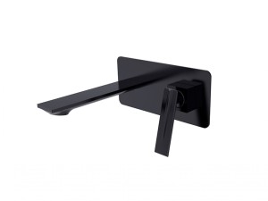 Besco Aspira BU-AS-CZ czarna podtynkowa bateria umywalkowa