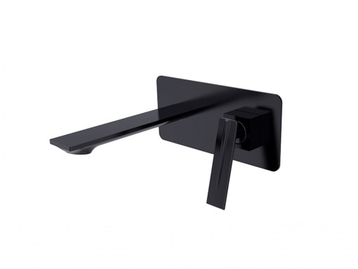 Besco Aspira BU-AS-CZ czarna podtynkowa bateria umywalkowa