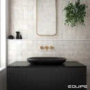 Equipe Hanoi White 10x10 płytki cegiełki rustykalne