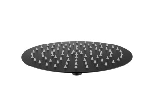 Besco Uni R DP-UO-CZ czarna deszczownica 30 cm