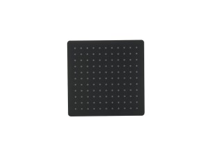 Besco Uni S DP-UK-CZ czarna kwadratowa deszczownica 30 cm