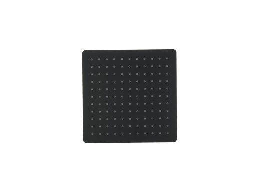 Besco Uni S DP-UK-CZ czarna kwadratowa deszczownica 30 cm