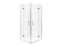 Besco Viva 80x80x195 VK-80-195-C kwadratowa chromowana kabina prysznicowa