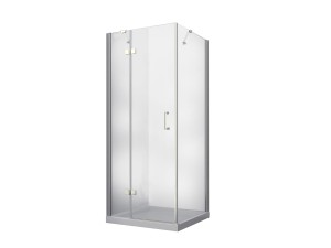 Besco Viva 80x80x195 VKL-80-195-C narożna lewa kwadratowa kabina prysznicowa