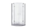 Besco Viva 90x90x195 VP-90-195-C chromowana półokrągła kabina prysznicowa