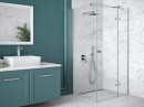 Besco Pixa 90x90x195 PKP-90-195-C chromowana kwadratowa prawa kabina prysznicowa