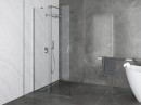 Besco Vayo 130x200 VY-130-200C chromowana przesuwna kabina typu Walk-In
