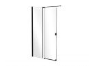 Besco Vayo Black 110x200 VYB-110-200C czarna przesuwna kabina typu Walk-In