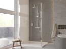 Besco Eco-N 90x195 EN-90-195C chromowana kabina prysznicowa typu Walk-In