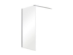Besco Aveo 130x195 AV-130-195-C chromowana kabina prysznicowa typu Walk-In