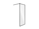 Besco Toca 110x190 TCP-110-190C czarna kabina prysznicowa typu Walk-In