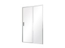 Besco Actis 100x195 DA-100 chromowane drzwi przesuwne do wnękowej kabiny prysznicowej