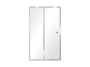 Besco Duo Slide 120x195 DDS-120 chromowane przesuwne drzwi do wnęki prysznicowej